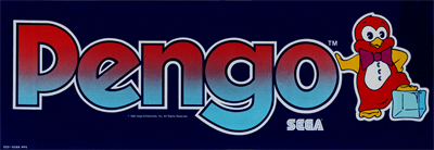 Pengo - Arcade - Marquee Image