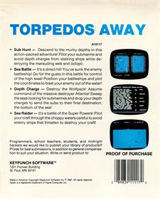Torpedos Away - Box - Back Image