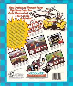 Speed Racer in The Challenge of Racer X - Box - Back Image