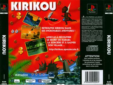 Kirikou - Box - Back Image