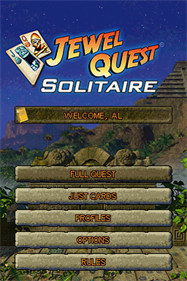 Jewel Quest: Solitaire - Screenshot - Game Title Image