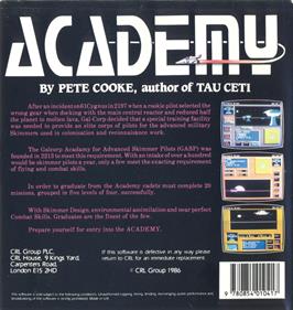 Academy: Tau Ceti II - Box - Back Image