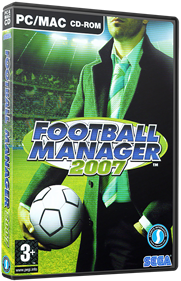 Football Manager 2007 - Box - 3D Image