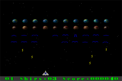 Cheesy Invaders - Screenshot - Gameplay Image