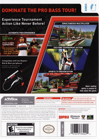 Rapala Pro Bass Fishing - Box - Back Image