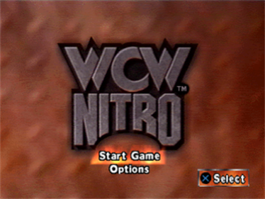 WCW Nitro - Screenshot - Game Title Image