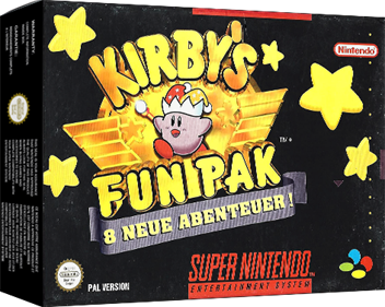 Kirby Super Star - Box - 3D Image