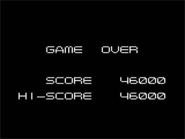 Alien Syndrome - Screenshot - Game Over Image