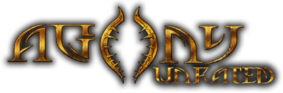 Agony Unrated - Clear Logo Image