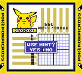 Pokémon Picross - Screenshot - Gameplay Image