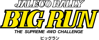 Jaleco Rally Big Run: The Supreme 4WD Challenge - Clear Logo Image