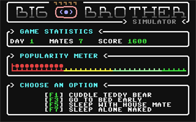 Big Brother Simulator - Screenshot - Gameplay Image