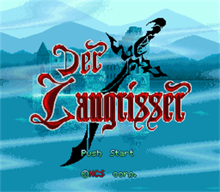 Der Langrisser - Screenshot - Game Title Image