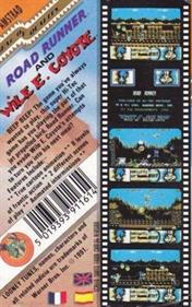Road Runner and Wile E. Coyote  - Box - Back Image