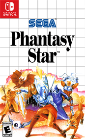 SEGA AGES Phantasy Star - Fanart - Box - Front Image