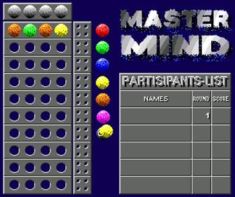 Mastermind(Vidar Martinsen) - Screenshot - Gameplay Image