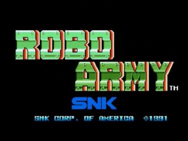 Robo Army - Screenshot - Game Title Image
