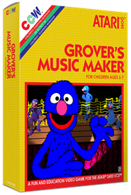Grover's Music Maker - Box - 3D Image