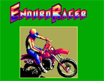 Enduro Racer - Screenshot - Game Title Image