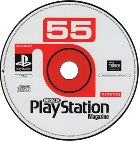 Official UK PlayStation Magazine: Demo Disc 55 - Disc Image