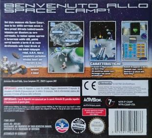 Space Camp - Box - Back Image