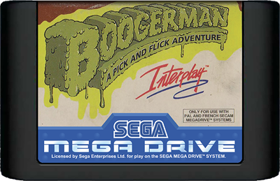 Boogerman: A Pick and Flick Adventure - Cart - Front Image