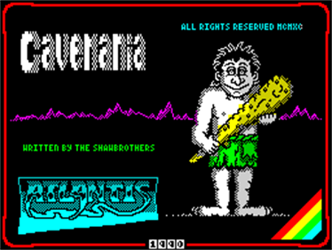 Cavemania  - Screenshot - Game Title Image