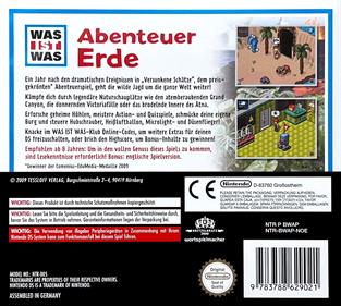 Was Ist Was: Abenteuer Erde - Box - Back Image