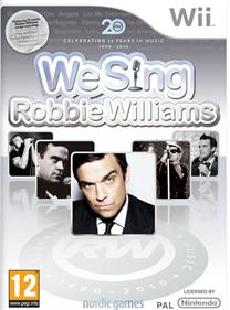 We Sing: Robbie Williams - Box - Front Image