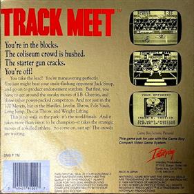 Track Meet - Box - Back Image