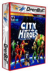 City of Heroes - Box - 3D Image