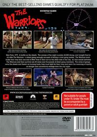 The Warriors - Box - Back Image