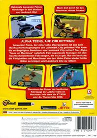 Action Man A.T.O.M.: Alpha Teens on Machines - Box - Back Image