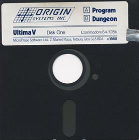 Ultima V: Warriors of Destiny - Disc Image