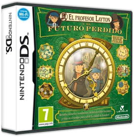 Professor Layton and the Unwound Future - Box - 3D Image