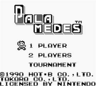 Palamedes - Screenshot - Game Title Image