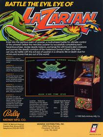 Lazarian - Advertisement Flyer - Back Image