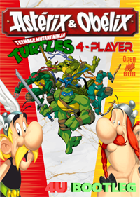 Asterix & Obelix Bootleg 4PLAYERS - Box - Front Image