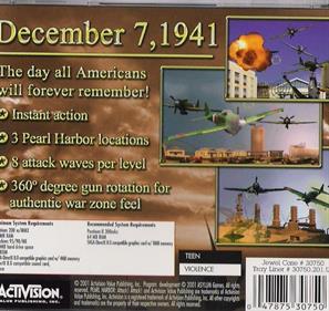 Pearl Harbor: Attack! Attack! - Box - Back Image