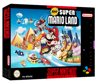 New Super Mario Land - Box - 3D Image