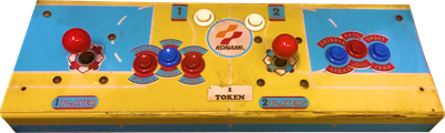 Double Dribble - Arcade - Control Panel Image