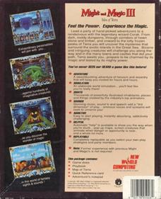 Might and Magic III: Isles of Terra - Box - Back Image
