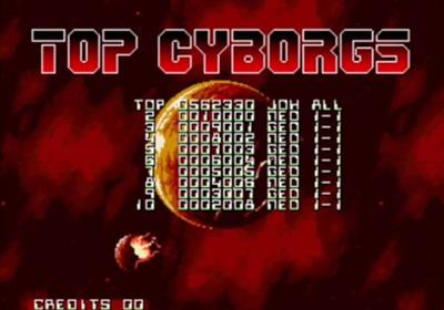 Cyborg Force - Screenshot - High Scores Image