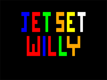 Jet Set Willy - Screenshot - Game Title Image