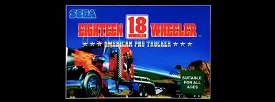18 Wheeler: American Pro Trucker - Arcade - Marquee Image