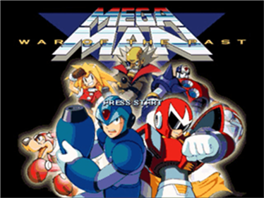 Mega Man: War of the Past - Screenshot - Game Title Image