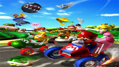 Mario Kart: Double Dash!! Bonus Disc - Fanart - Background Image