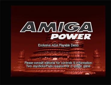Amiga Power #42 - Screenshot - Game Title Image