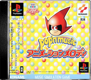 Pop'n Music: Animation Melody - Box - Front - Reconstructed Image