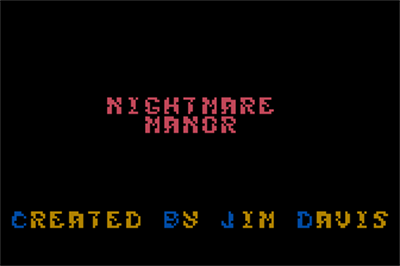 Nightmare Manor - Screenshot - Game Title Image